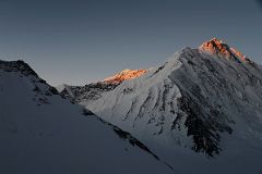 02 Sunrise On Shartse II, Lhotse Shar Middle And Main, Mount Everest Northeast Ridge, Pinnacles And Summit From The Climb From Lhakpa Ri Camp I To The Summit.jpg